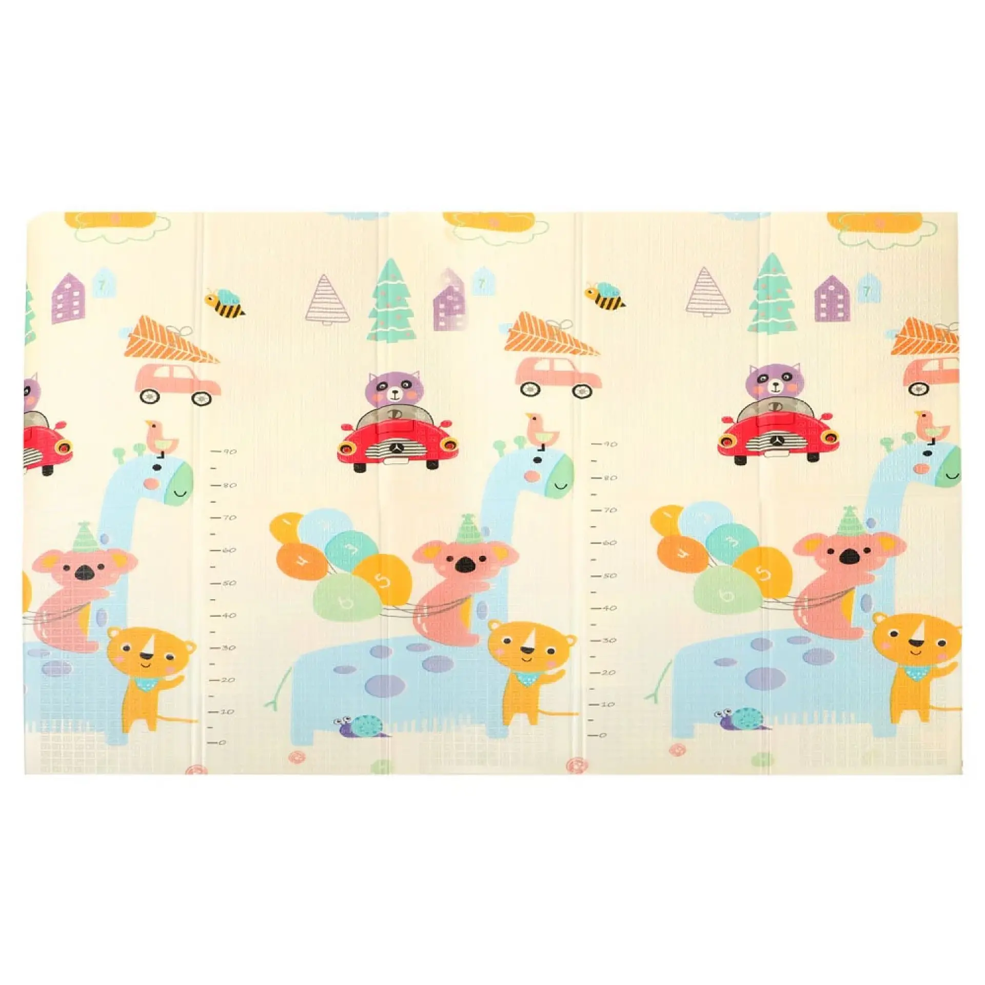Alfombra de Juego Plegable Reversible Dreams 180x200 Infanti 2