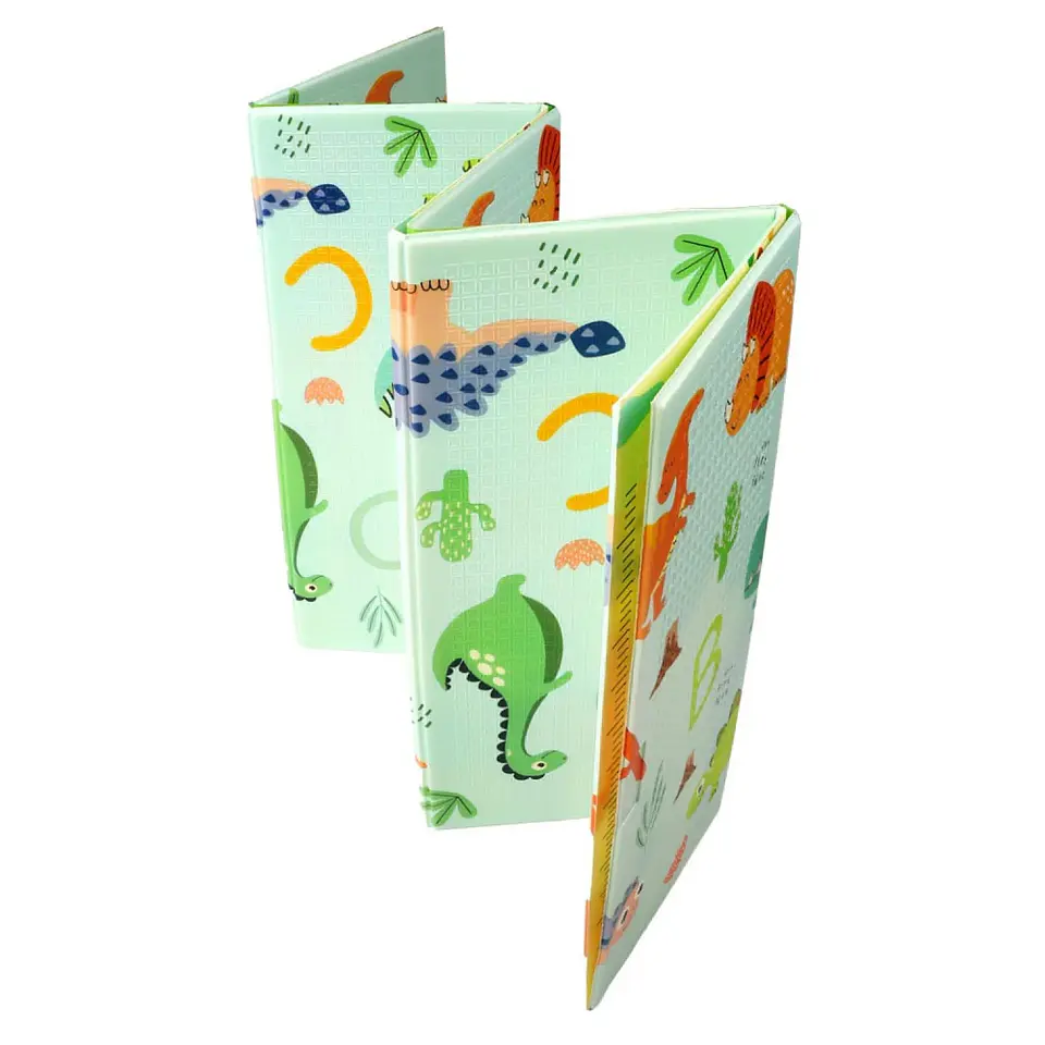 Alfombra de Juego Plegable Reversible Dino 180x200 Infanti 4