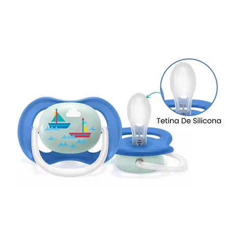 Chupete Avent Ultra Air 6-18M SCF081/07 Azul