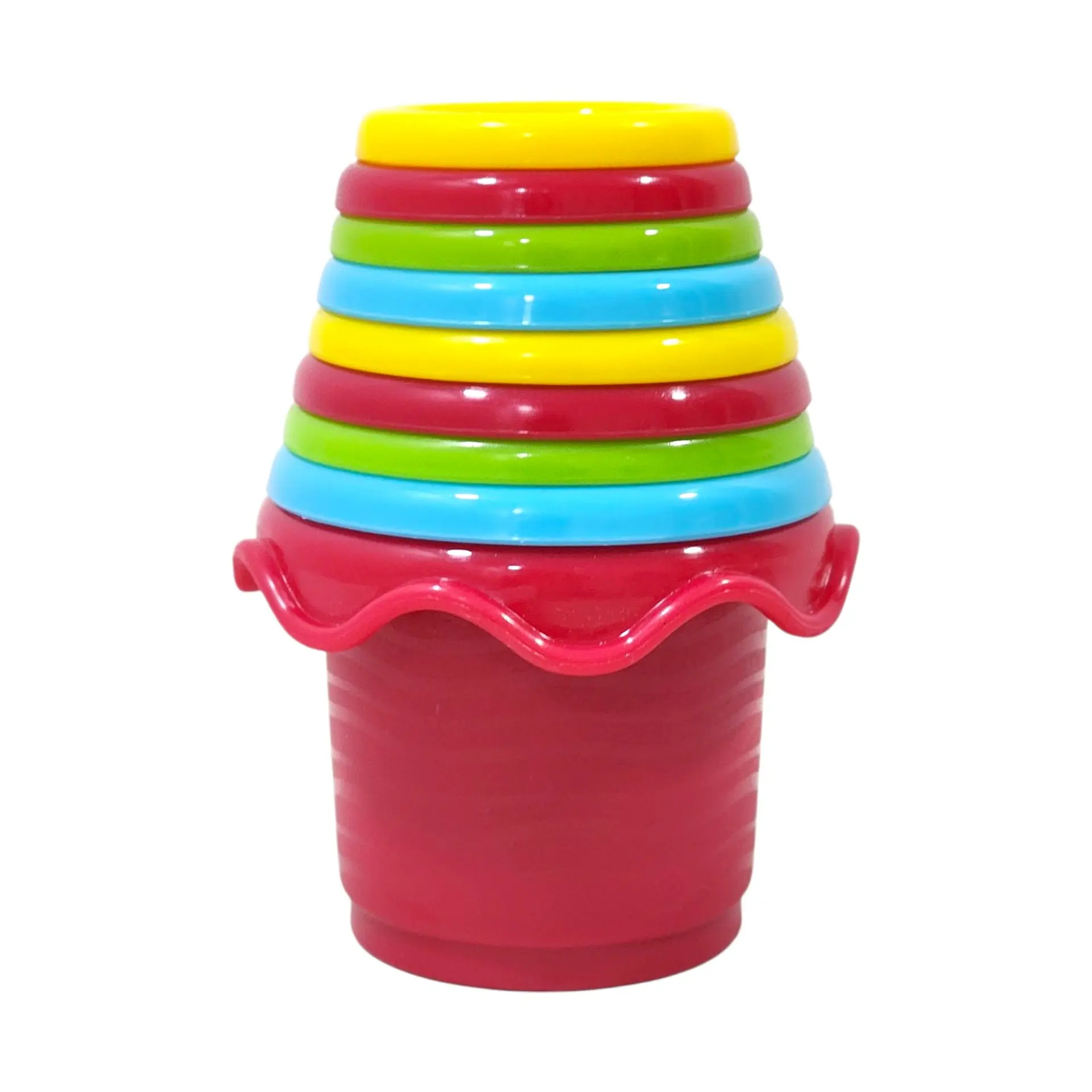 Vasos Apilables De Colores Con Sellos Para Bebés Playgro 1