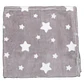 Pack 2 Mantas Unisex Blanco / Gris 75x100cm Infanti - Miniatura 4