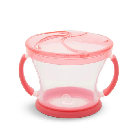 Vaso Contenedor Antiderrames 12m+ Munchkin Color Rosa