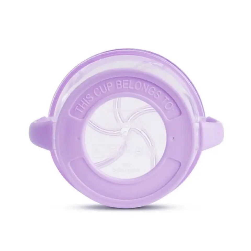 Vaso Contenedor Antiderrames 12m+ Munchkin Color Morado 2