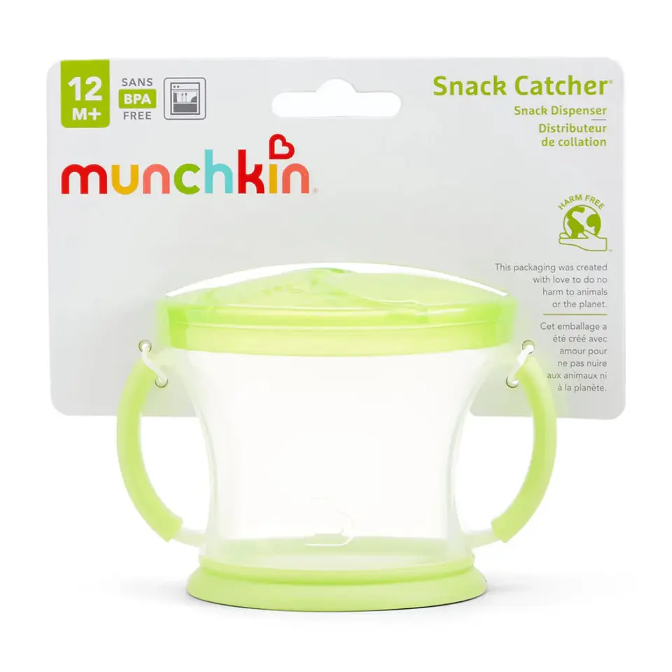 Vaso Contenedor Antiderrames 12m+ Munchkin Color Verde 5
