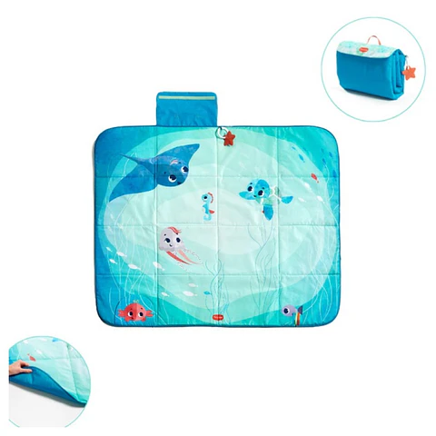 Alfombra Mat Treasure Ocean 140x113cm Impermeable Tiny Love