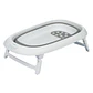Bañera Tina con Hamaca Reclinable Plegable Infanti Gris - Miniatura 5