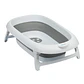 Bañera Tina con Hamaca Reclinable Plegable Infanti Gris - Miniatura 7