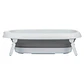 Bañera Tina con Hamaca Reclinable Plegable Infanti Gris - Miniatura 8