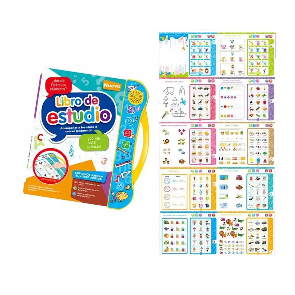 Libro Aprendizaje Didáctico Interactivo para Niños 2