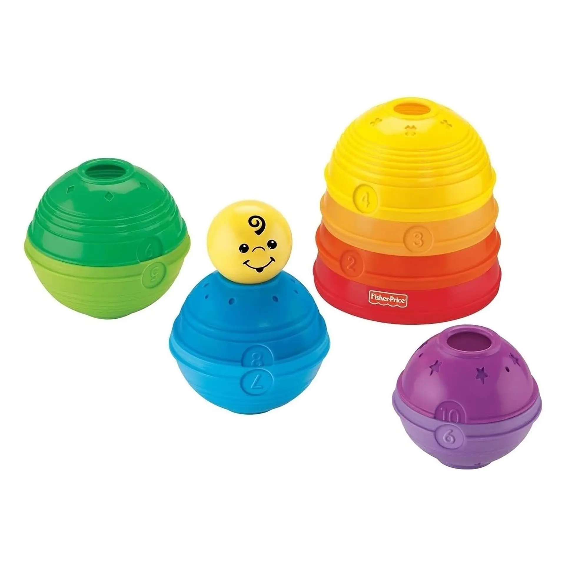 Juego Educativo Torre Tazas Actividades Fisher Price 2
