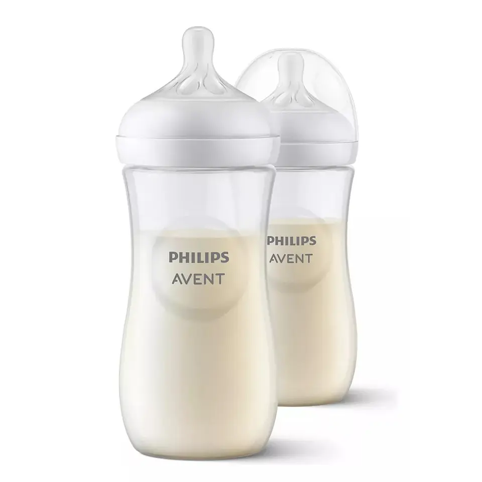 Pack 2 Mamaderas Natural Philips Avent Scy906/02 3m+ 330ml 1