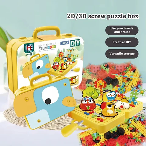 Caja Creativa Puzzle 163 Piezas