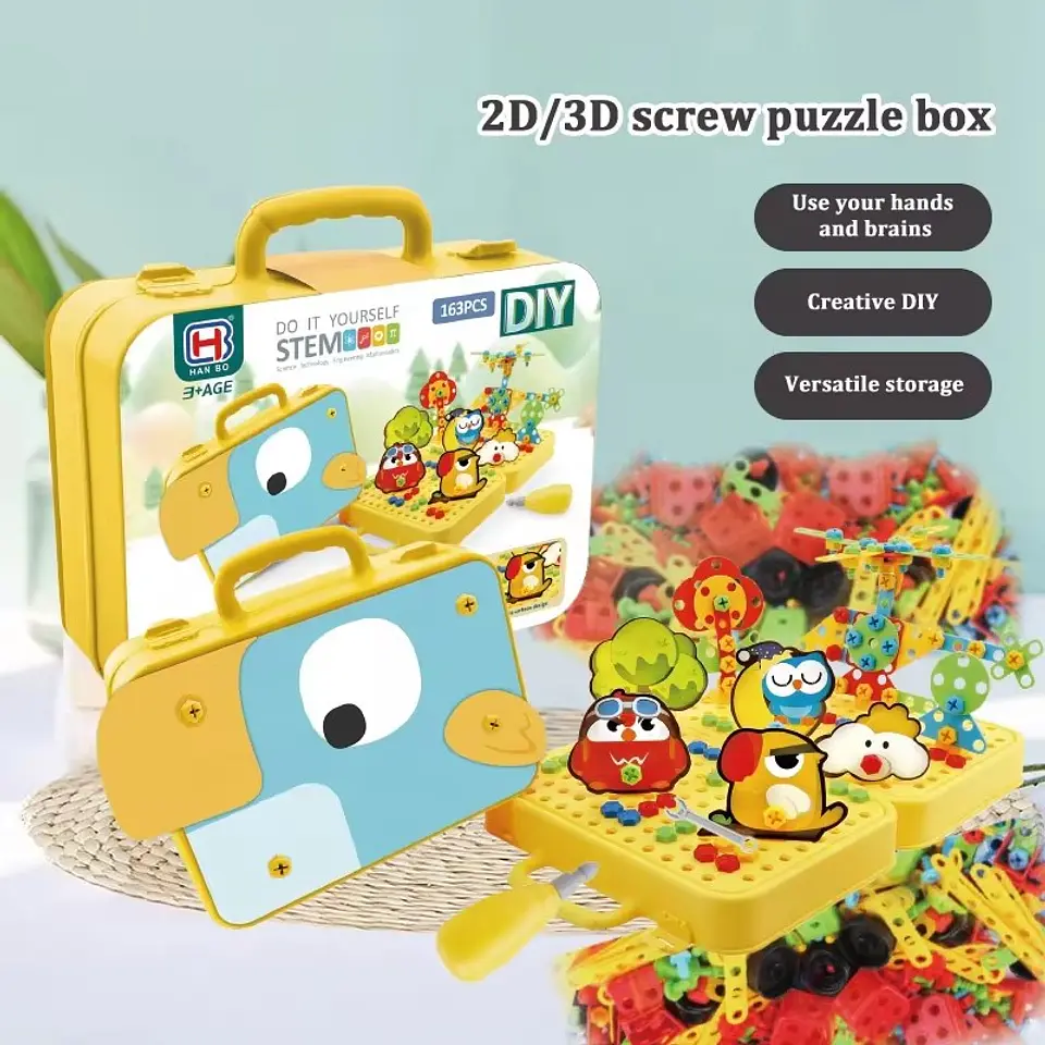 Caja Creativa Puzzle 163 Piezas 2