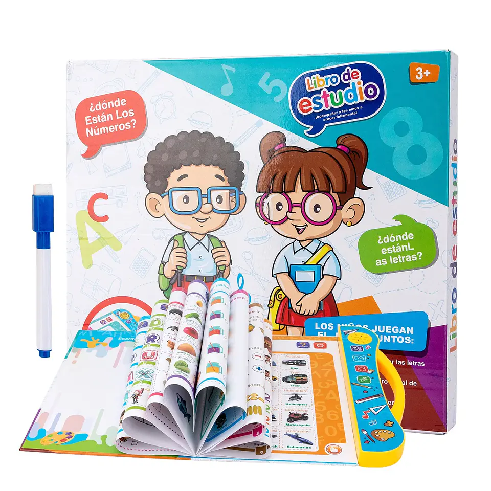 Libro Aprendizaje Didáctico Interactivo para Niños 7