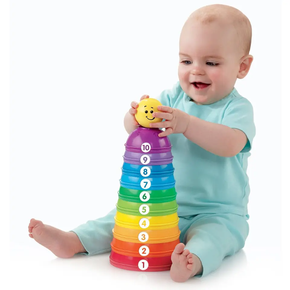 Juego Educativo Torre Tazas Actividades Fisher Price 7