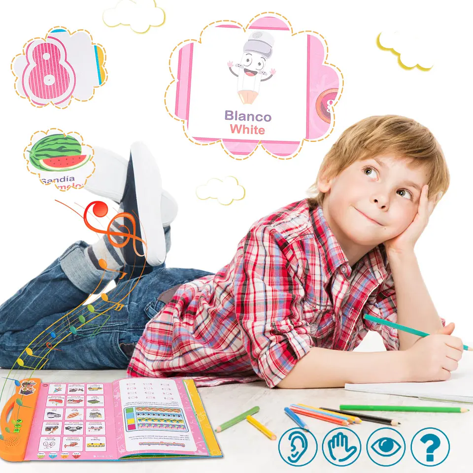 Libro Aprendizaje Didáctico Interactivo para Niños 11