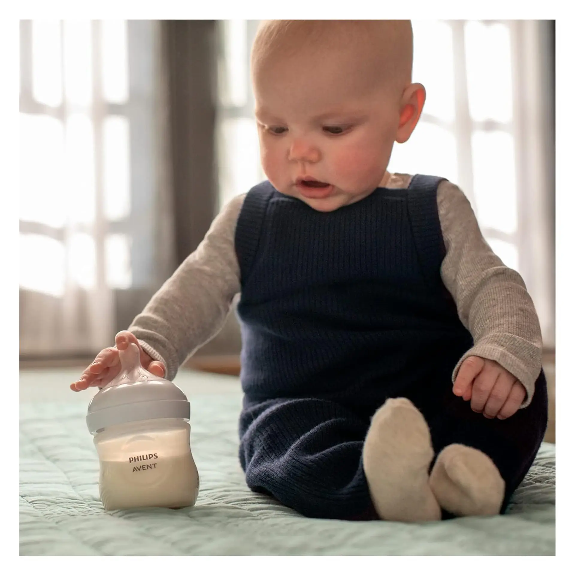 Pack 2 Mamaderas Natural Philips Avent Scy900/02 0m+ 125ml 4
