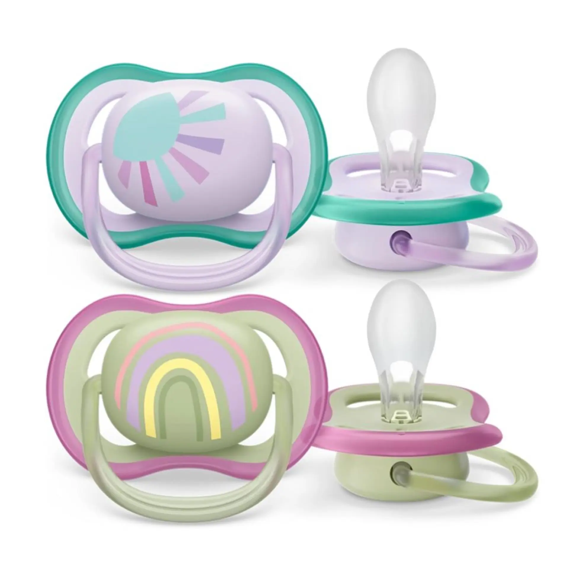 2 Chupetes Avent Ultra Air 0-6m SCF085/59 1