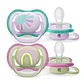 2 Chupetes Avent Ultra Air 0-6m SCF085/59 - Miniatura 1