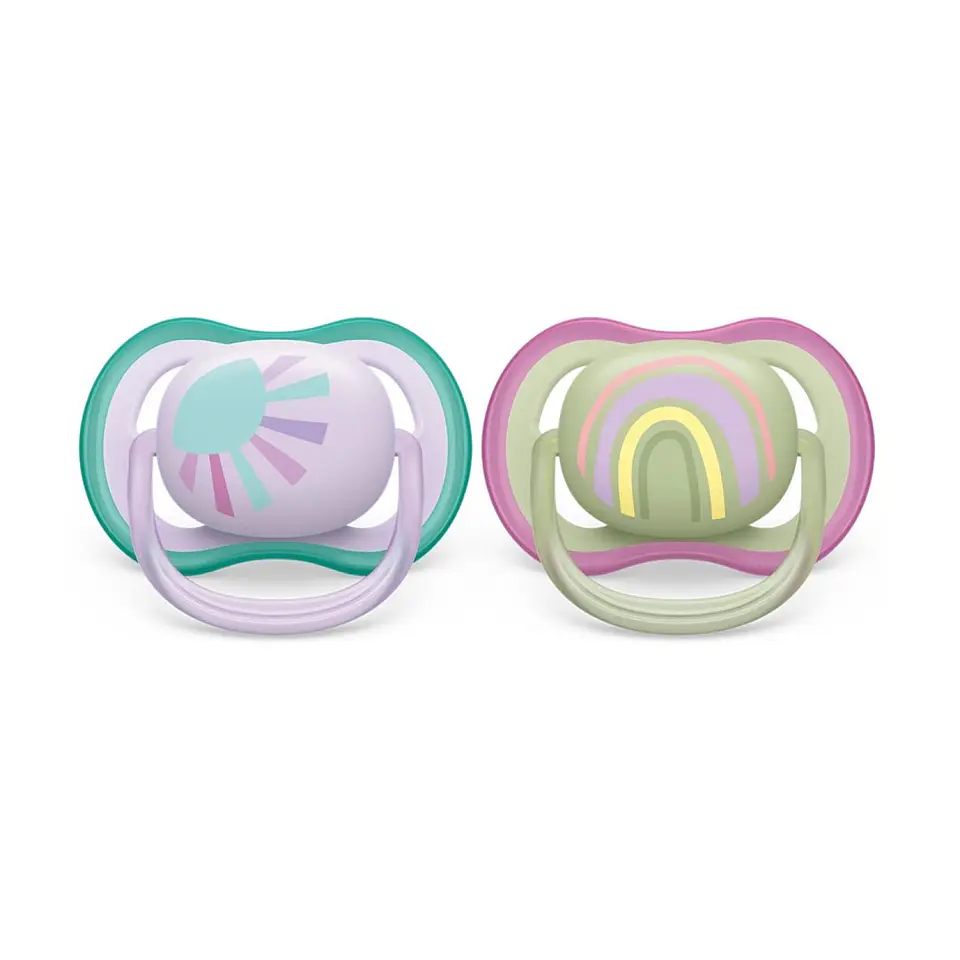 2 Chupetes Avent Ultra Air 0-6m SCF085/59 2