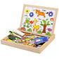 Juguete Pizarra Magnética 2 en 1 Didáctico Madera 109 pcs - Miniatura 1