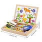 Juguete Pizarra Magnética 2 en 1 Didáctico Madera 109 pcs - Miniatura 2