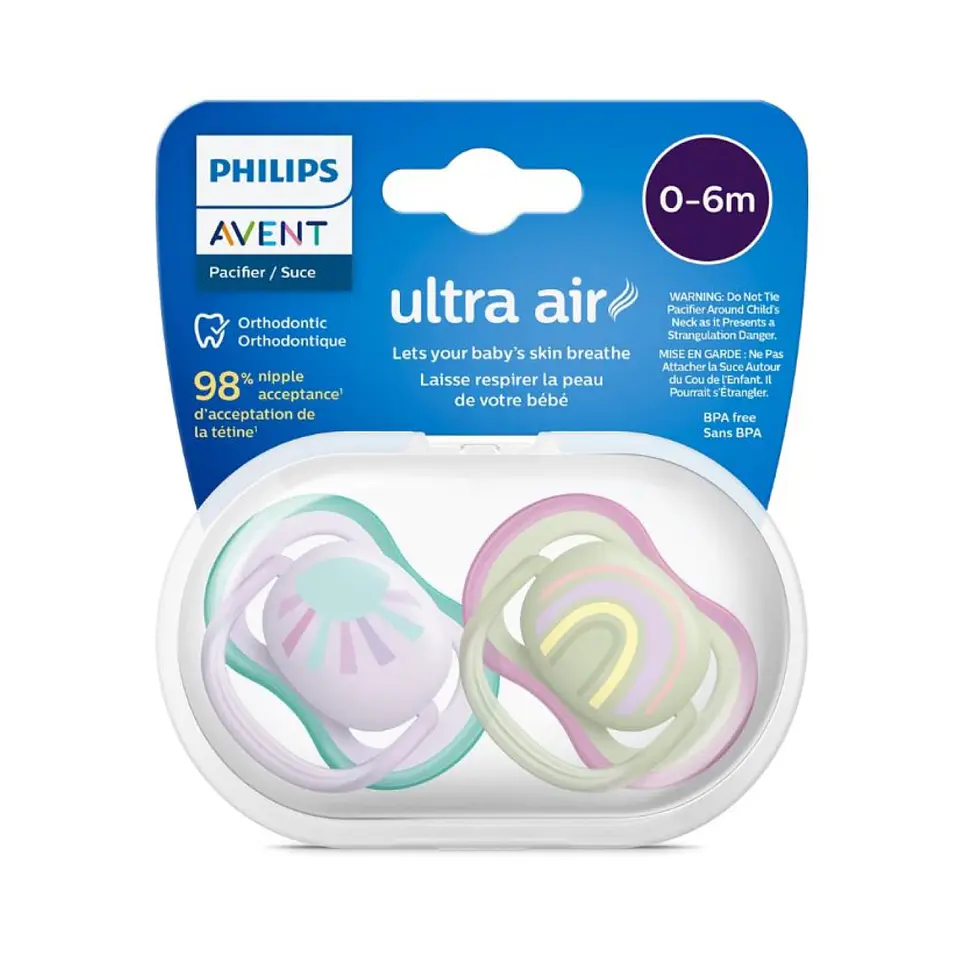 2 Chupetes Avent Ultra Air 0-6m SCF085/59 4