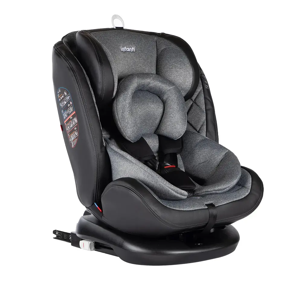 Silla Auto Convertible I-Giro 360 Infanti Light Grey 4