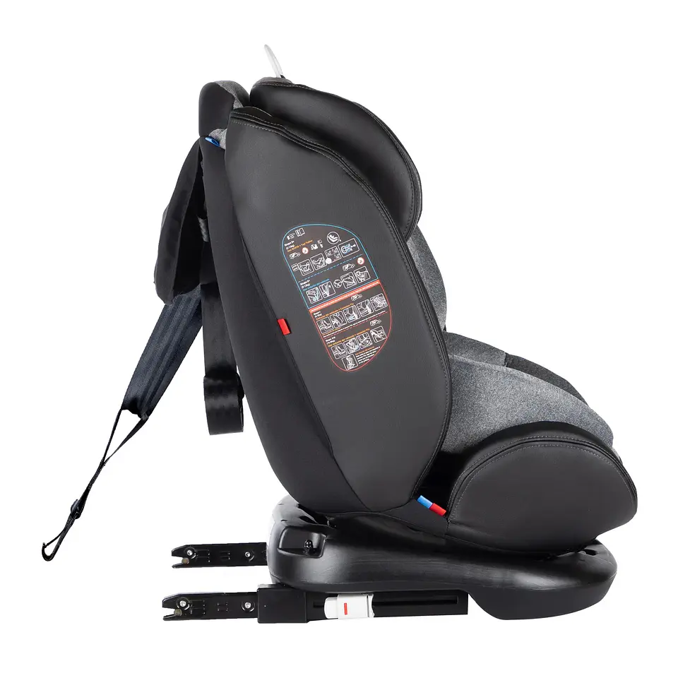 Silla Auto Convertible I-Giro 360 Infanti Light Grey 5