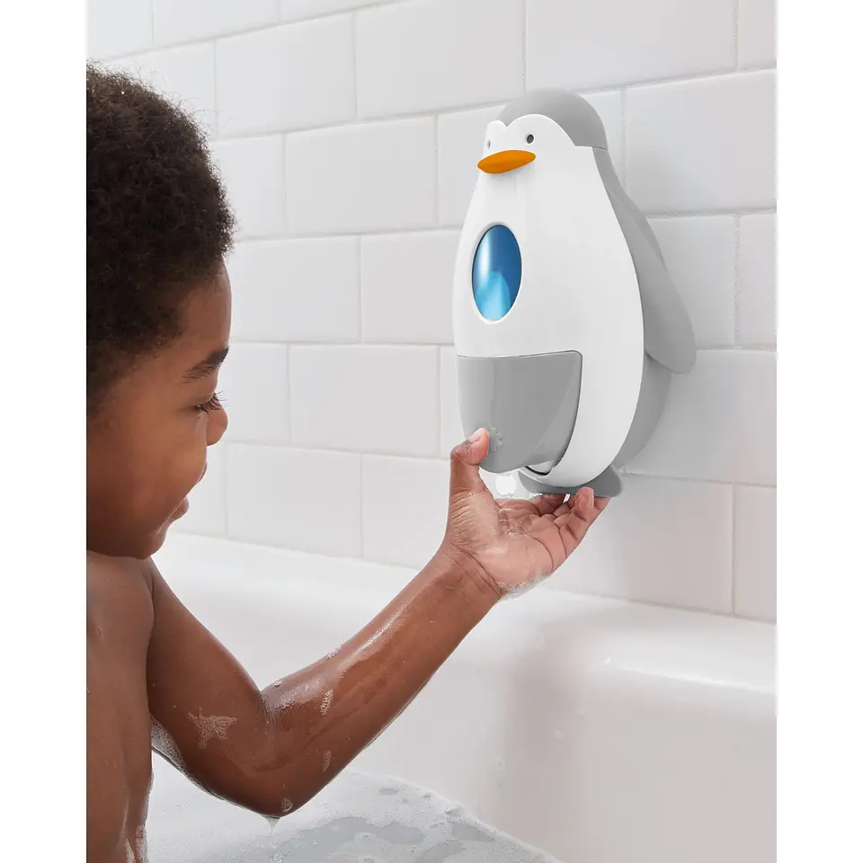 Dispensador Jabón y Desinfectante Pingüino Soapster Skip Hop 4