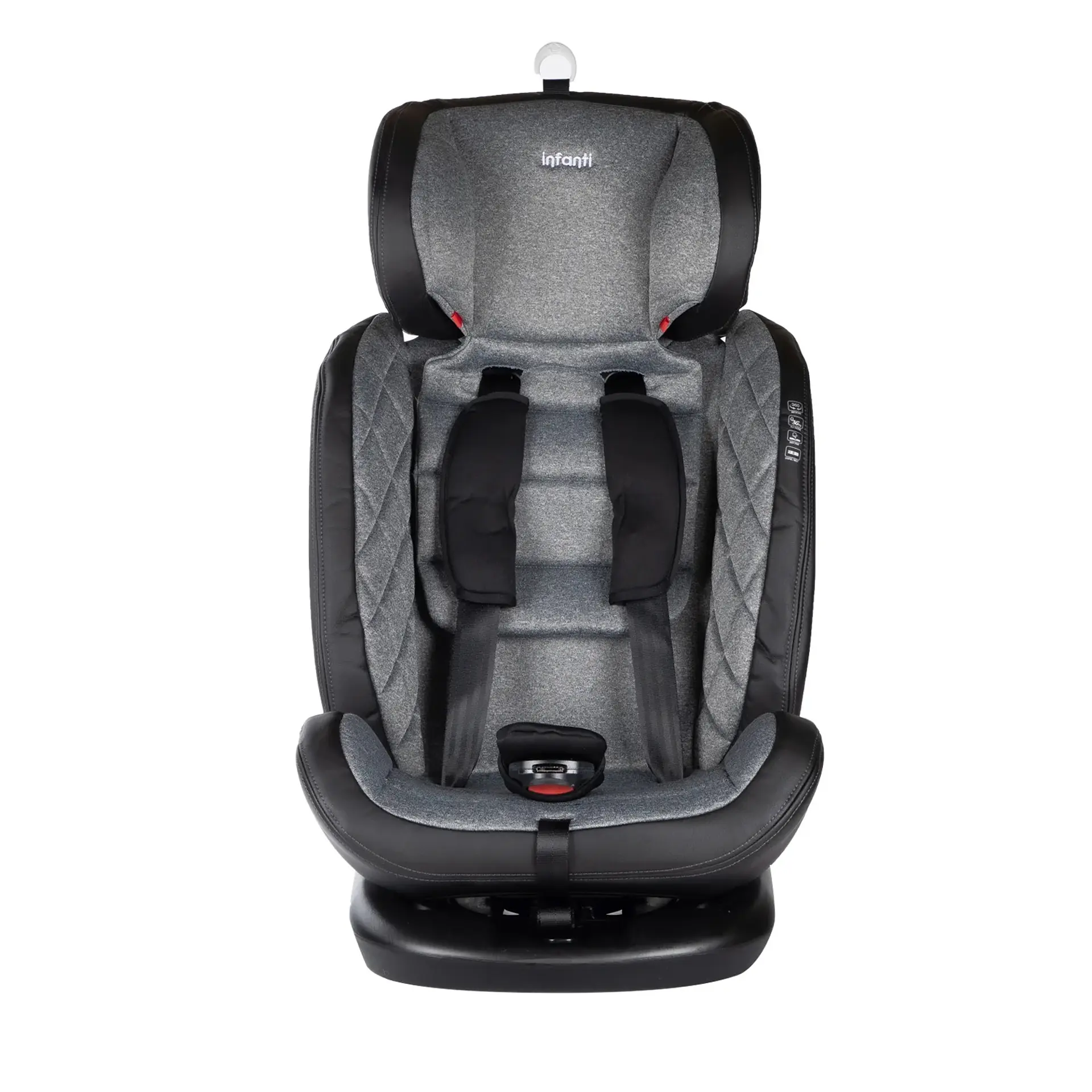 Silla Auto Convertible I-Giro 360 Infanti Light Grey 7