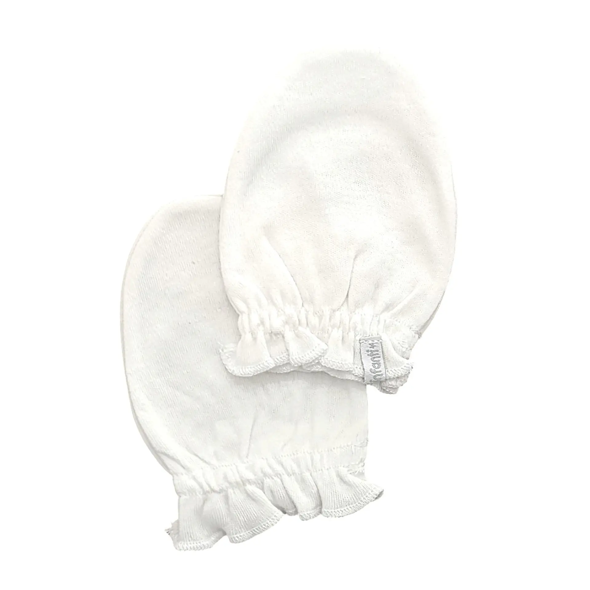 Pack 2 Mitones Blancos Unisex Infanti  4