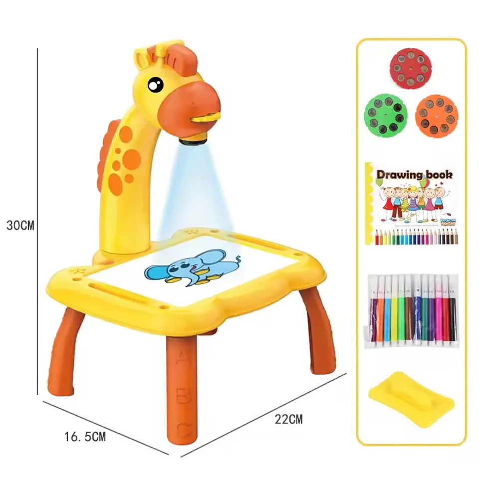 Mini Proyector Mesa de Dibujo para Niños Jirafa Educativo 3