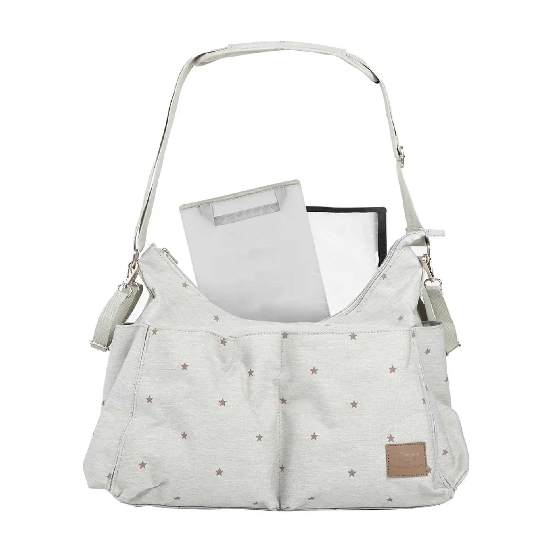 Bolso Tote Capri Maternal Pañalero Estrellas Infanti 2