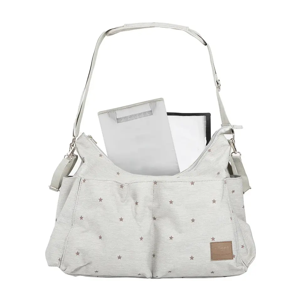 Bolso Tote Capri Maternal Pañalero Estrellas Infanti 2