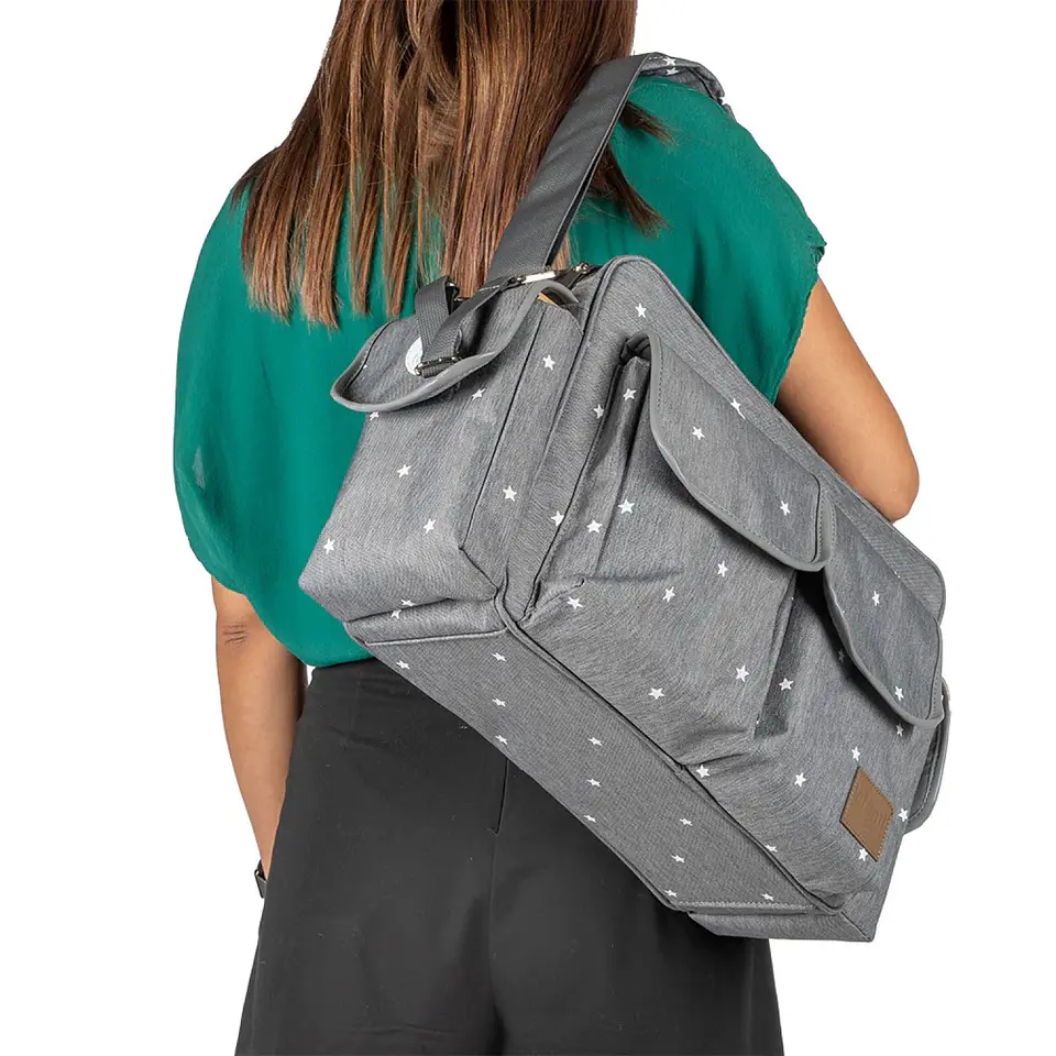 Bolso Maternal Pañalero Sophie Estrellas Tote Infanti  4