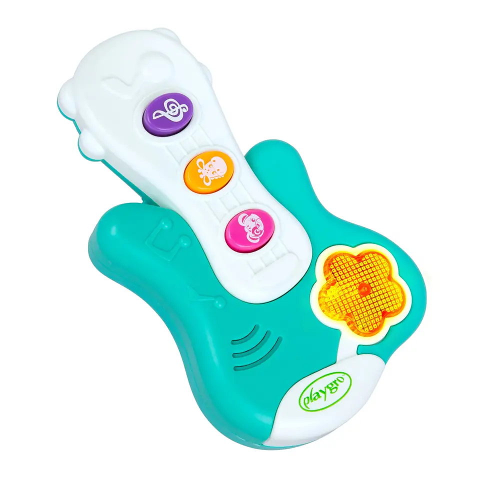 Guitarra Juguete Bebe Iluminada Little Strummer Playgro 1