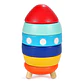 Torre Apilable Cohete de Madera Encaje 10pcs - Miniatura 10