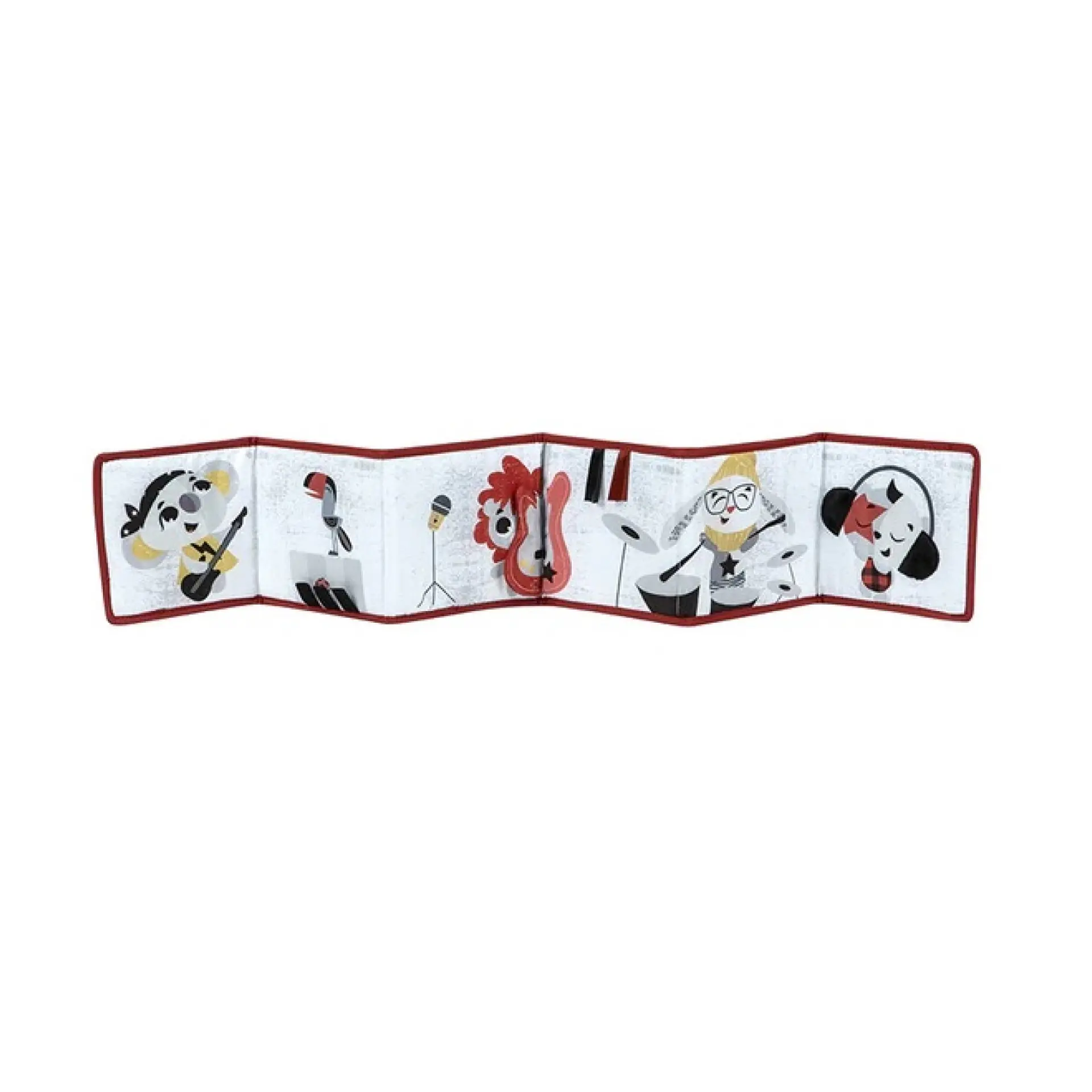 Libro Tiny Rockers para Bebe doble cara de Tiny Love 2