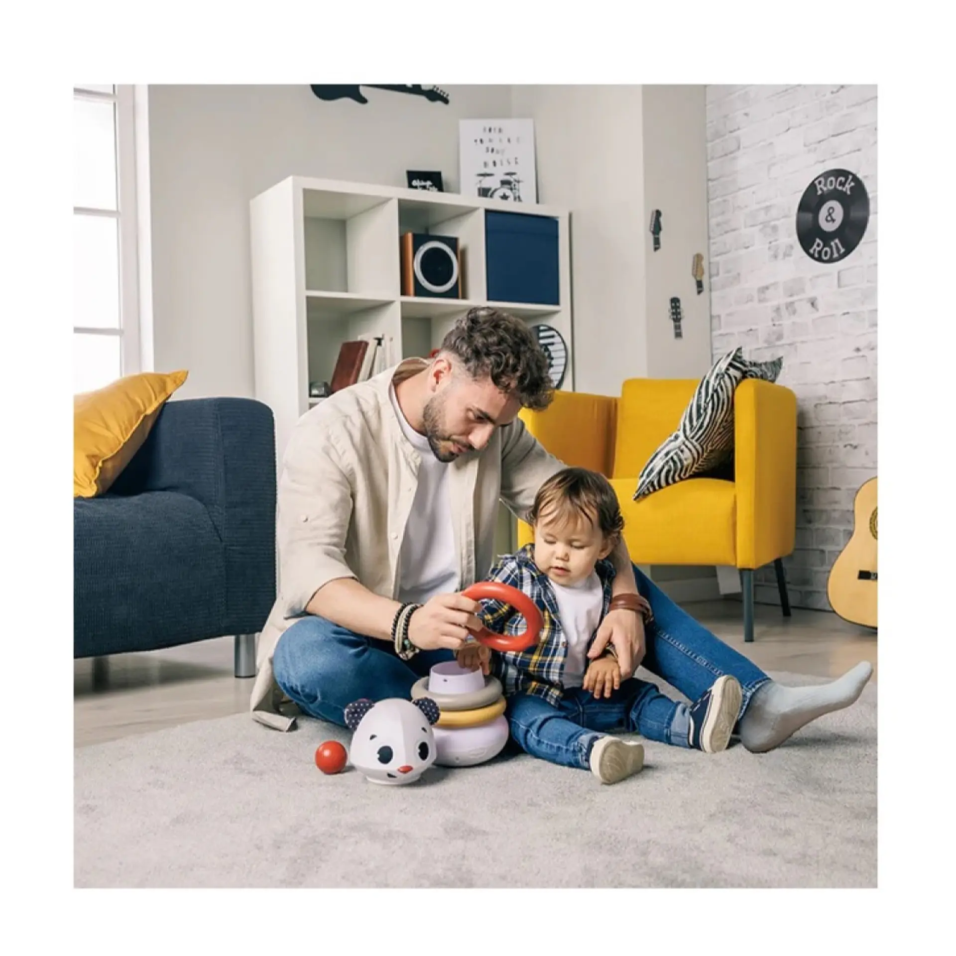 Juguete Apilable Panda Tiny Rockers 3 En 1 Tiny Love 4