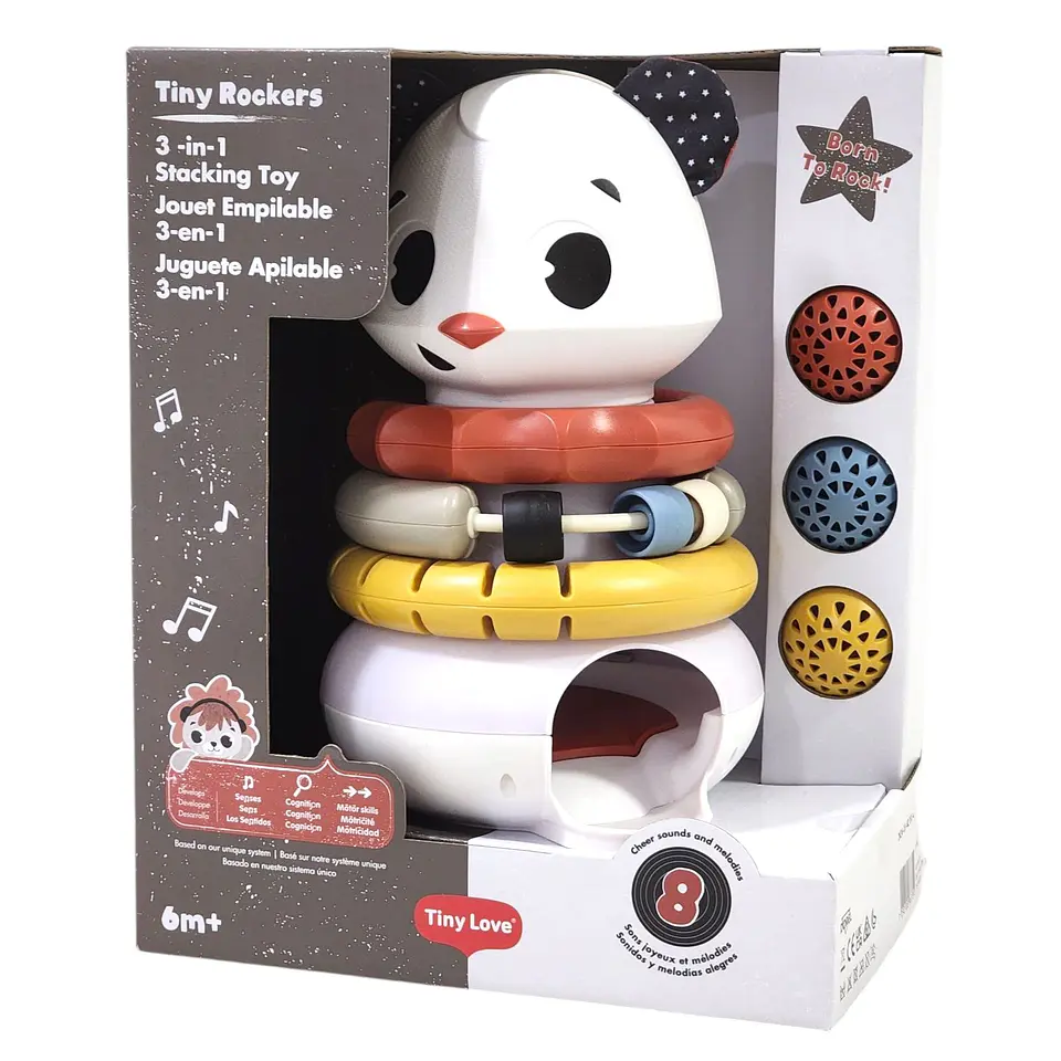 Juguete Apilable Panda Tiny Rockers 3 En 1 Tiny Love 5