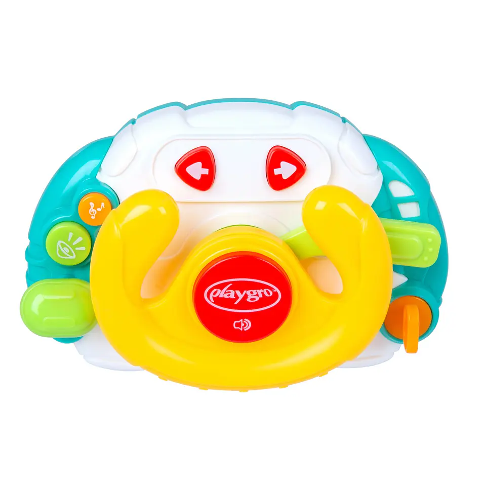 Volante Musical Interactivo Little Tunes Mini Driver Playgro 1
