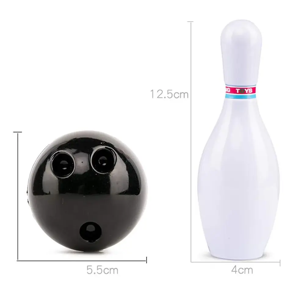 Mini Juego de Bowling para Niños 12 piezas 4
