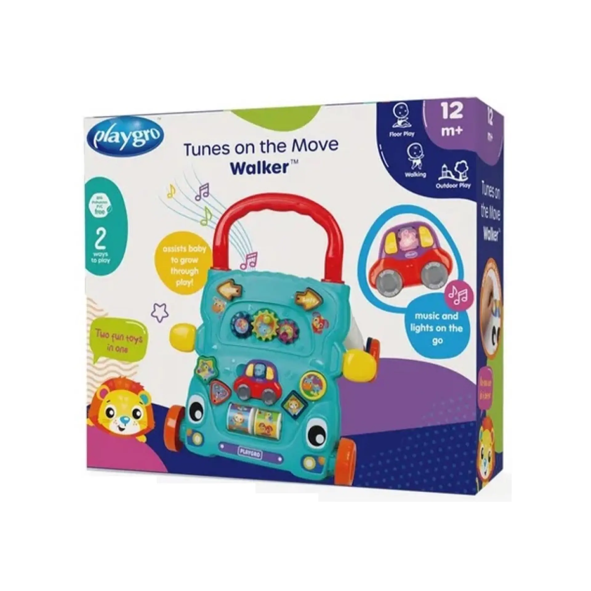 Caminador Andador Didáctico Infantil Primeros Pasos Playgro 5