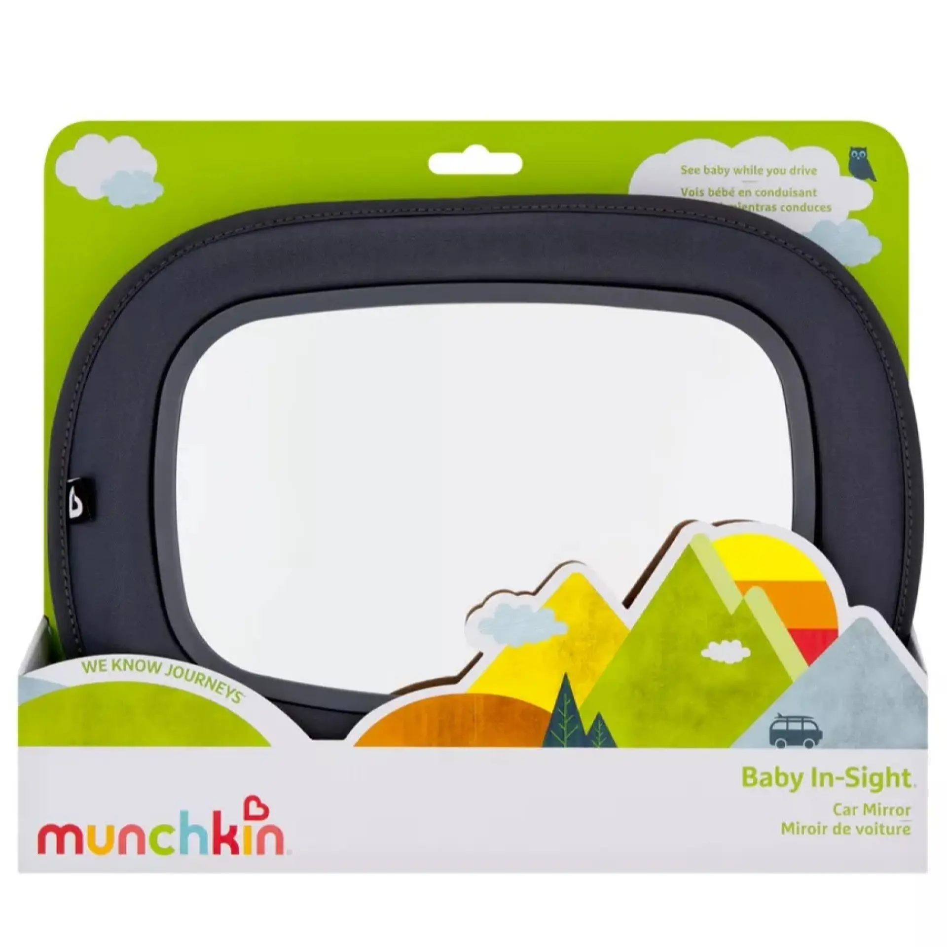 Espejo Retrovisor de Auto para Bebe Munchkin 4