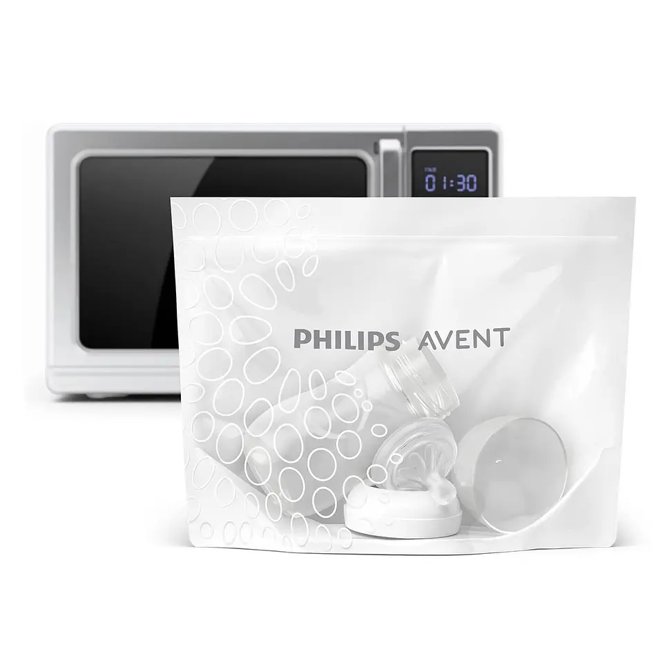 5 Bolsas Esterilizadoras Microondas Philips Avent Scf297/05 2