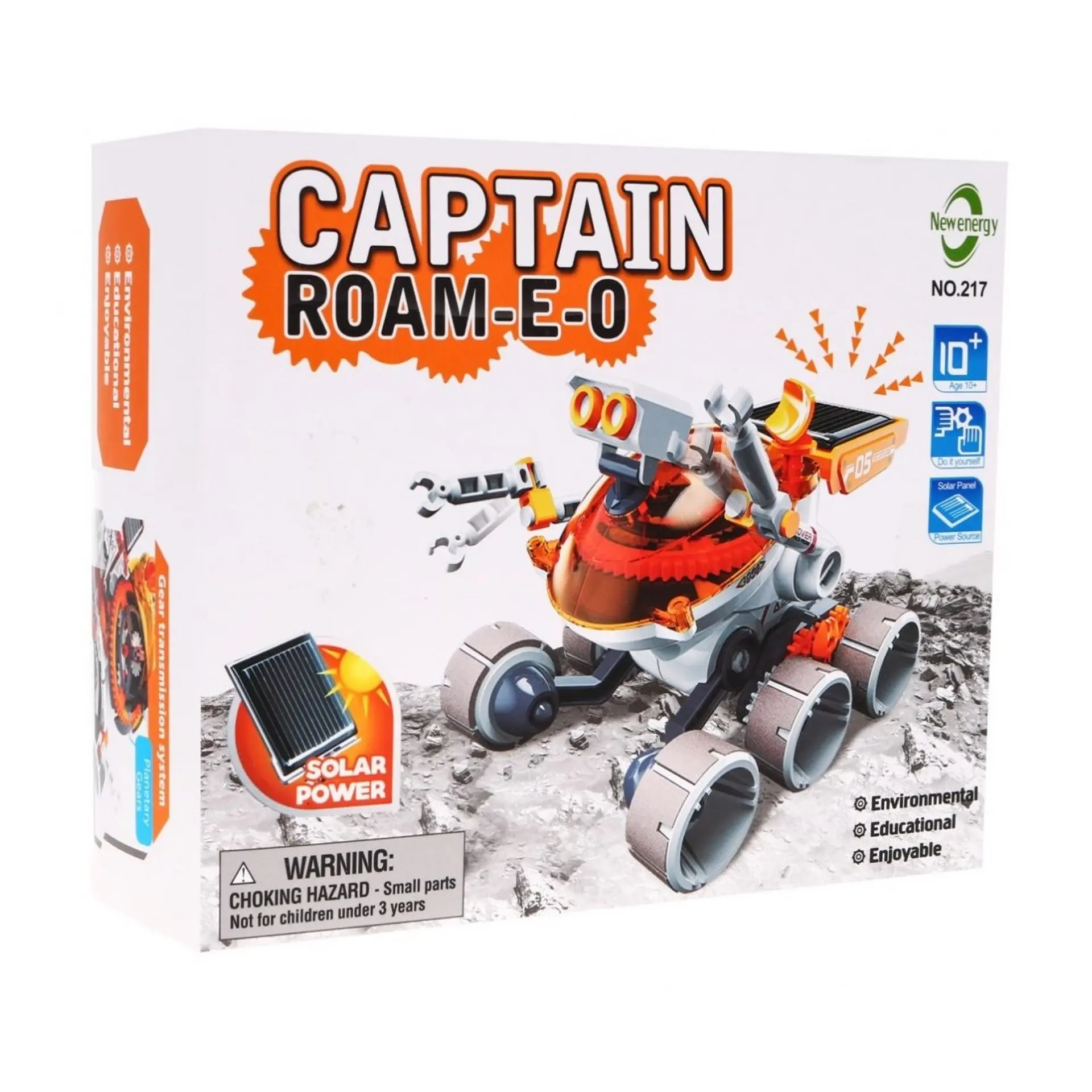 Juguete Auto Solar Científico Captain Roam-e-o 5