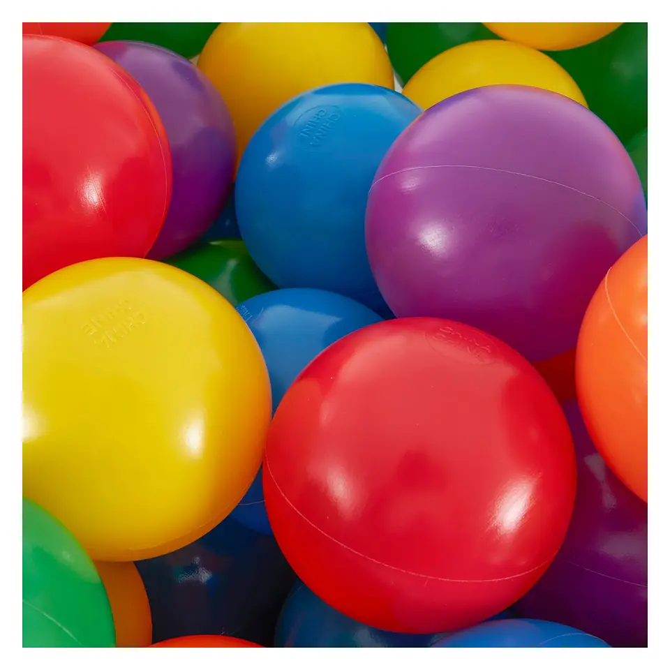 Set 100 pelotas de Plástico 6.5cm Multicolor Intex 4