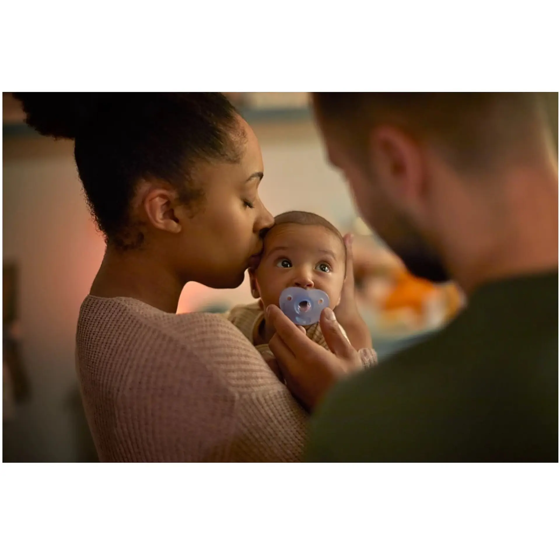 2 Chupete Soothie 0-6m Avent Philips Azul 6