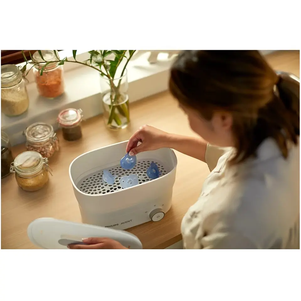 2 Chupete Soothie 0-6m Avent Philips Azul 9